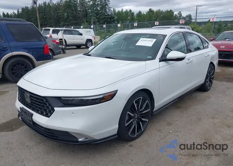 2023 Honda Accord Hybrid Touring from USA, damaged, VIN 1HGCY2F81PA037420